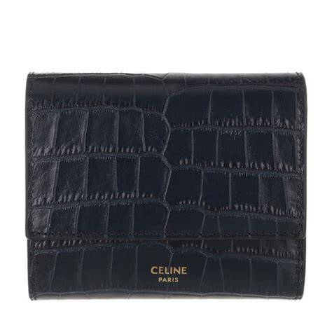 celine tri fold blue|Tri.